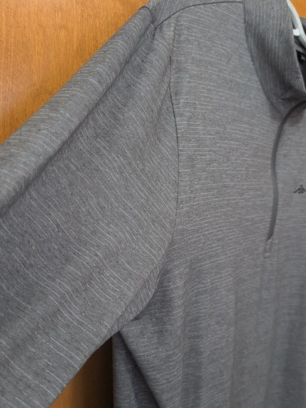Travis‎ Mathew Jacket Men's L Gray Long Sleeve Quarter Zip Pullover Ainstein